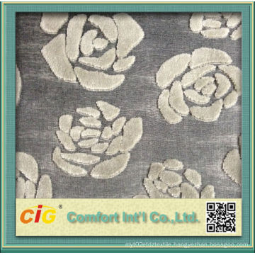 Jacquard Polyester Chenille Sofa Fabric for Home Textile